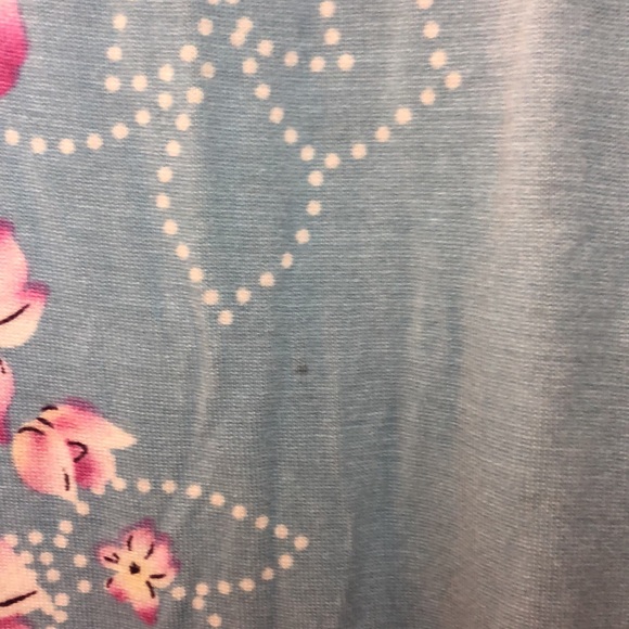 Blue Floral Dress - Picture 3 of 7